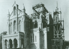 basilique du sacre-coeur of paris construction